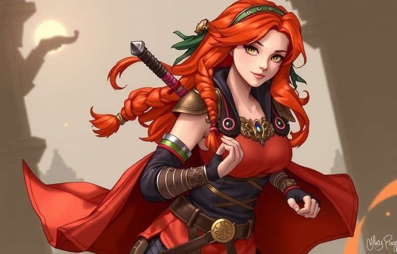 Ginger Warrior Supreme Main Character